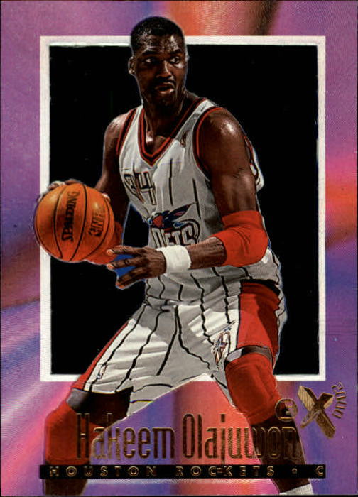 1996-97 E-X2000 #25 Hakeem Olajuwon