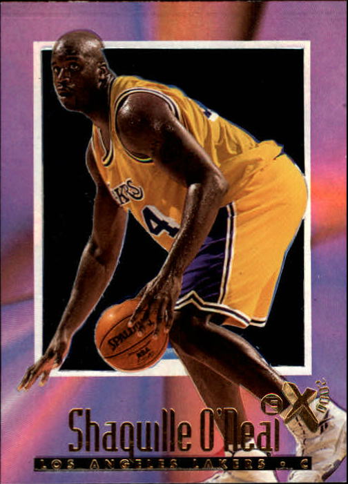 1996-97 E-X2000 #32 Shaquille O'Neal