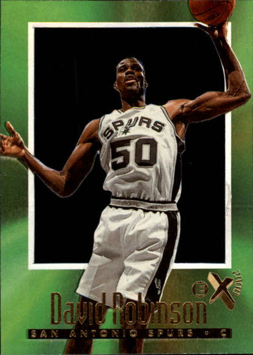 1996-97 E-X2000 #65 David Robinson