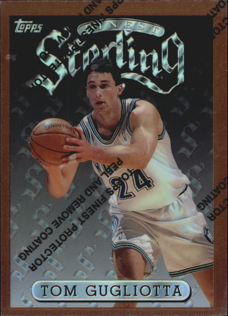 1996-97 Finest Refractors #40 Tom Gugliotta B