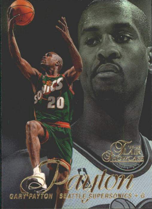 1996-97 Flair Showcase Row 2 #7 Gary Payton