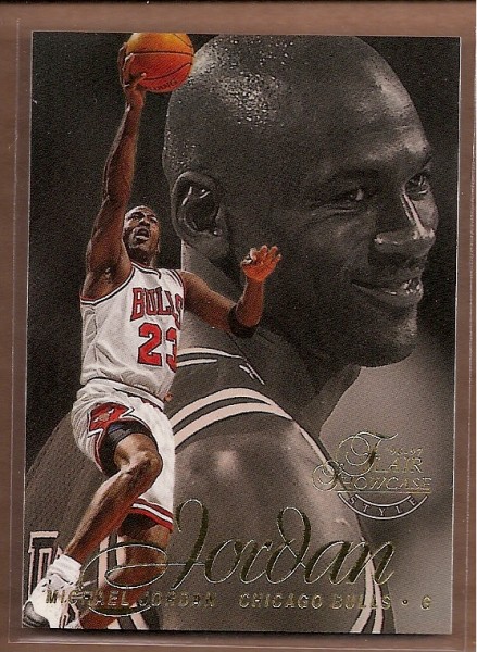 1996-97 Flair Showcase Row 2 #23 Michael Jordan