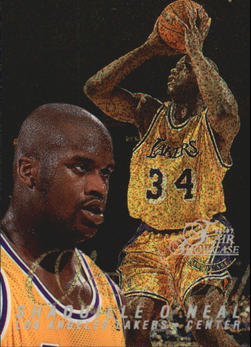 1996-97 Flair Showcase Row 0 #10 Shaquille O'Neal