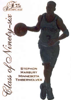 1996-97 Flair Showcase Class of '96 #14 Stephon Marbury