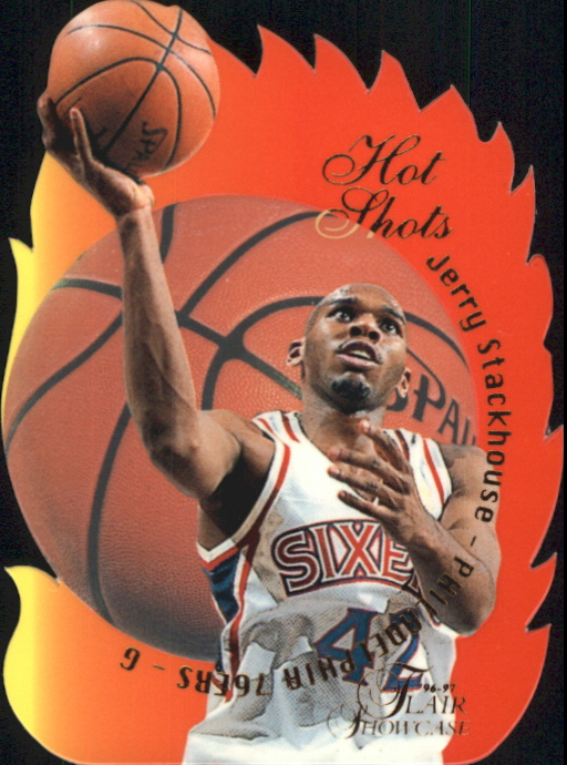1996-97 Flair Showcase Hot Shots #16 Jerry Stackhouse