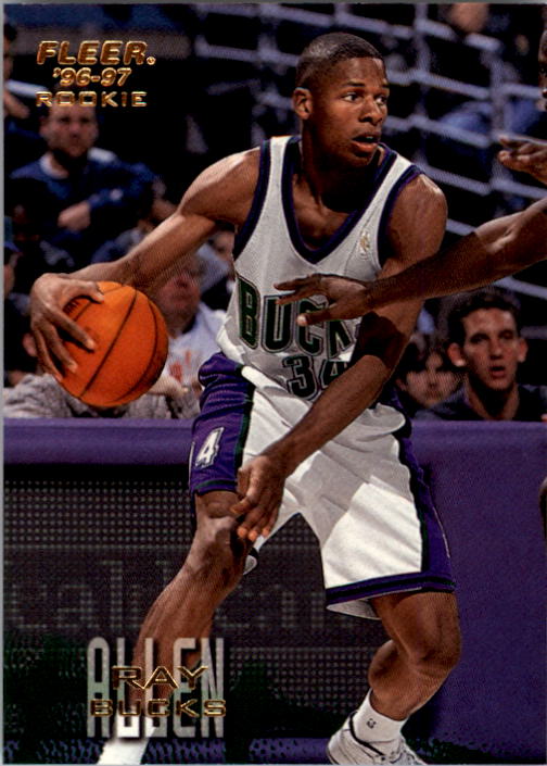 1996-97 Fleer #212 Ray Allen RC