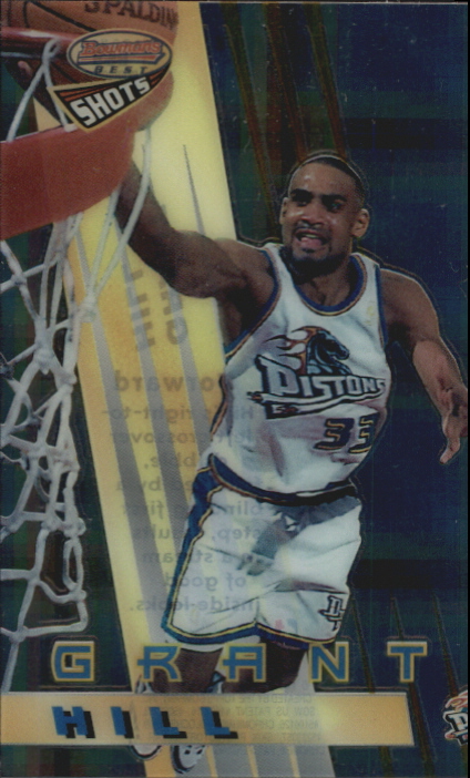 1996-97 Bowman's Best Shots Atomic Refractors #BS8 Grant Hill