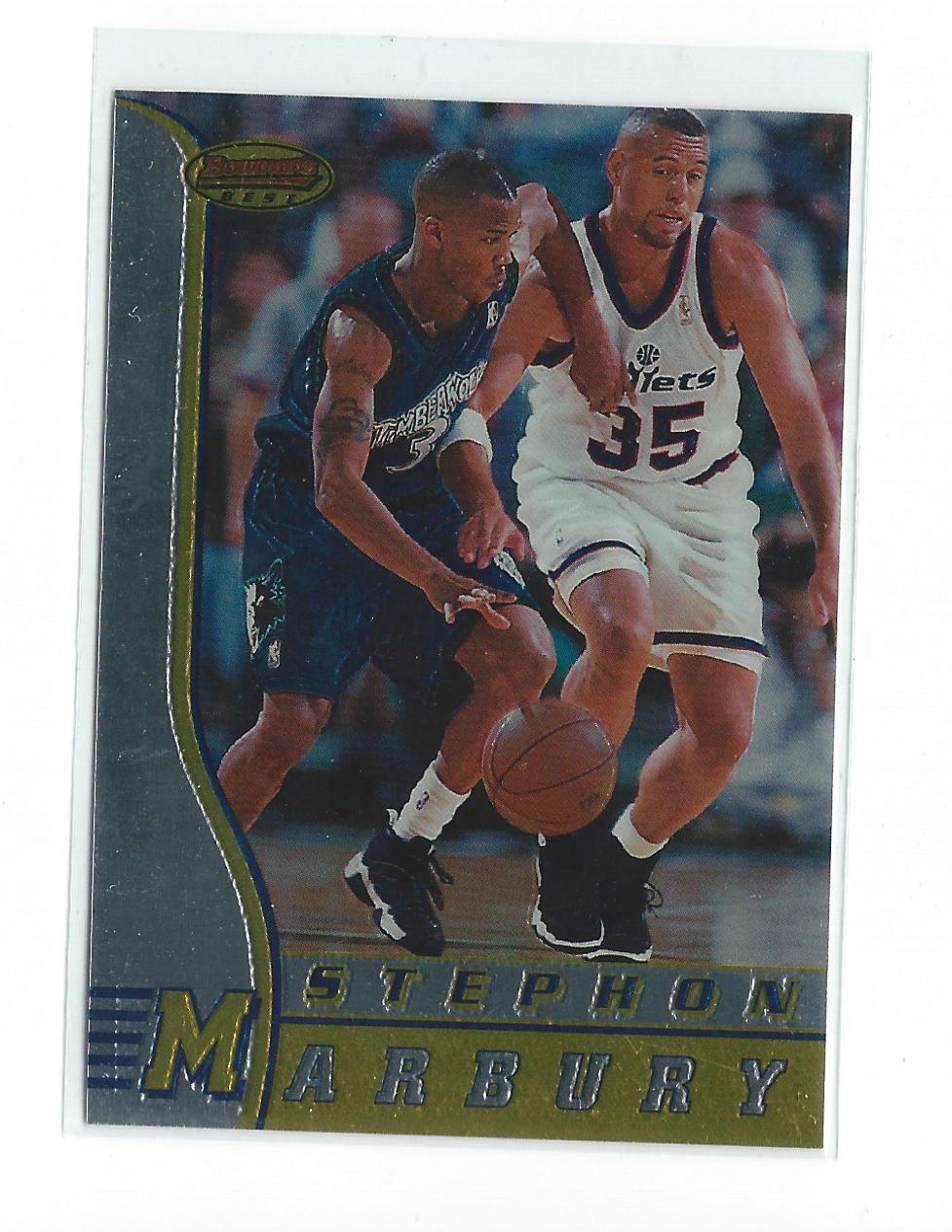 1996-97 Bowman's Best #R2 Stephon Marbury RC
