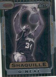 1996-97 Bowman's Best #TB8 Shaquille O'Neal RET