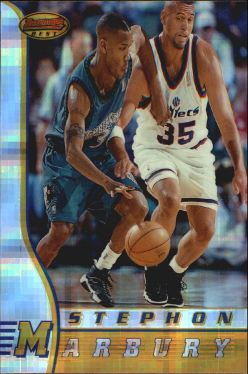 1996-97 Bowman's Best Atomic Refractors #R2 Stephon Marbury