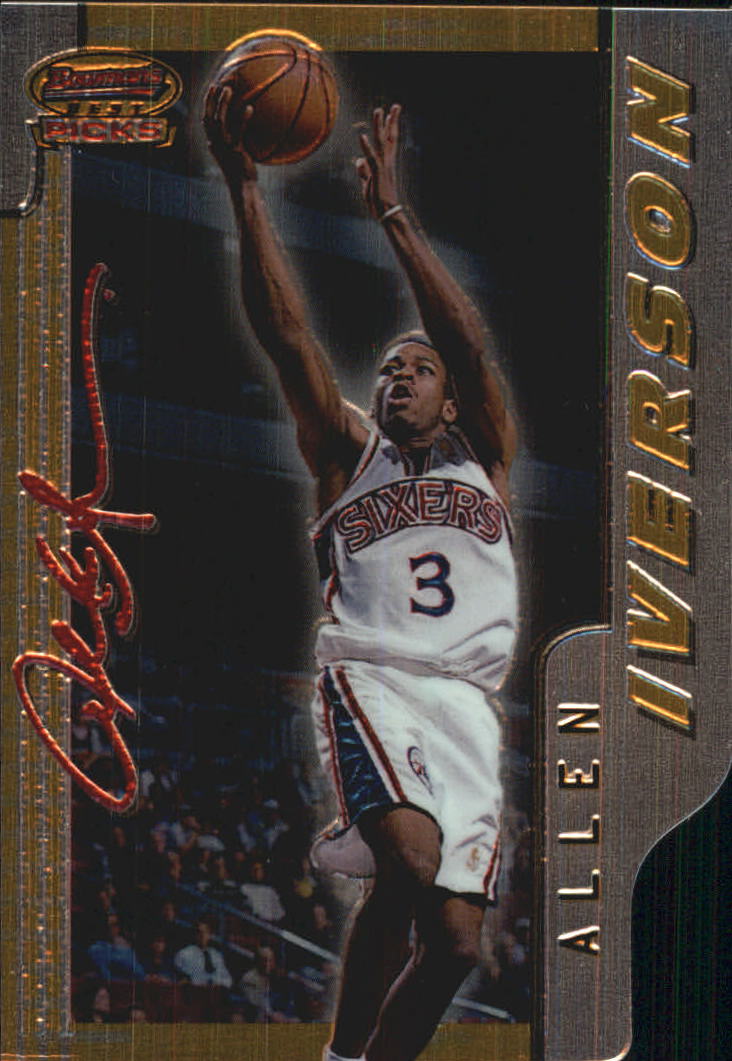 1996-97 Bowman's Best Picks #BP9 Allen Iverson