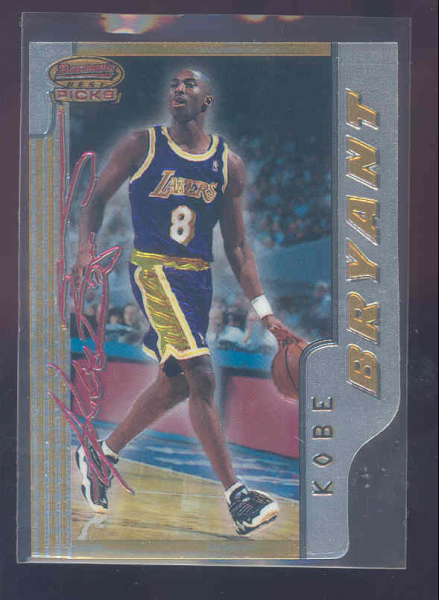1996-97 Bowman's Best Picks #BP10 Kobe Bryant