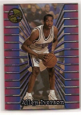 1996-97 Stadium Club Members Only 55 #54 Allen Iverson Finest