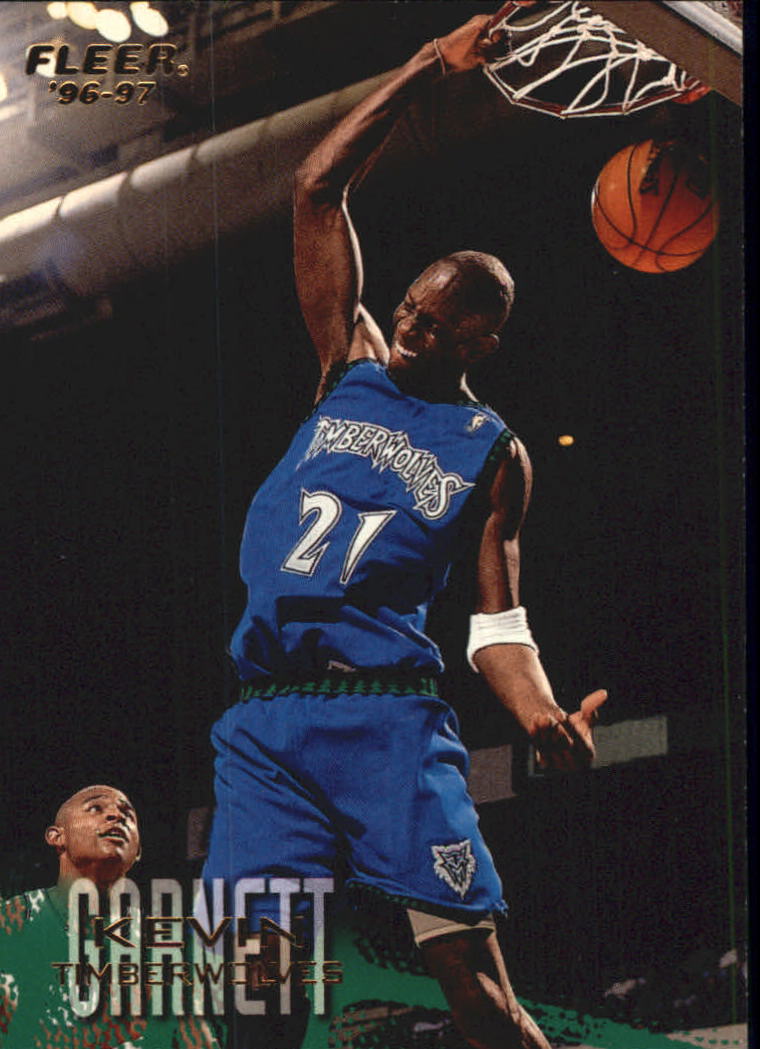 1996-97 Fleer European #246 Kevin Garnett