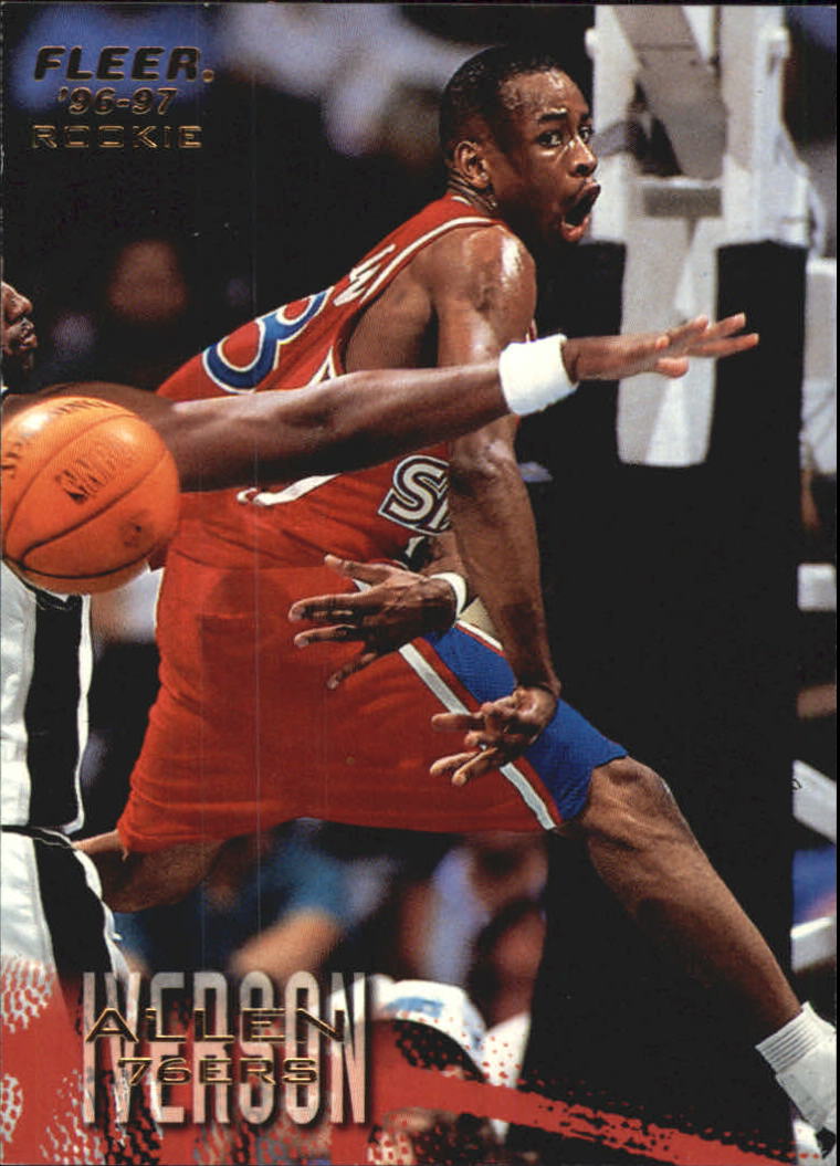 1996-97 Fleer European #265 Allen Iverson