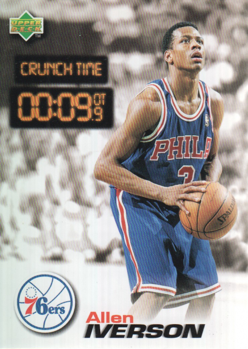 1997 Upper Deck Nestle Crunch Time #CT33 Allen Iverson