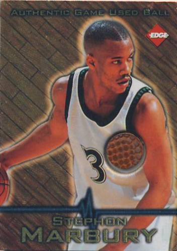 1997 Collector's Edge Game Ball #4 Stephon Marbury