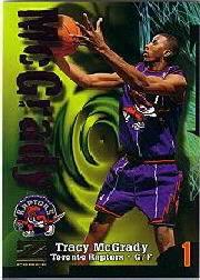 1997-98 Z-Force #172B Tracy McGrady ERR RC