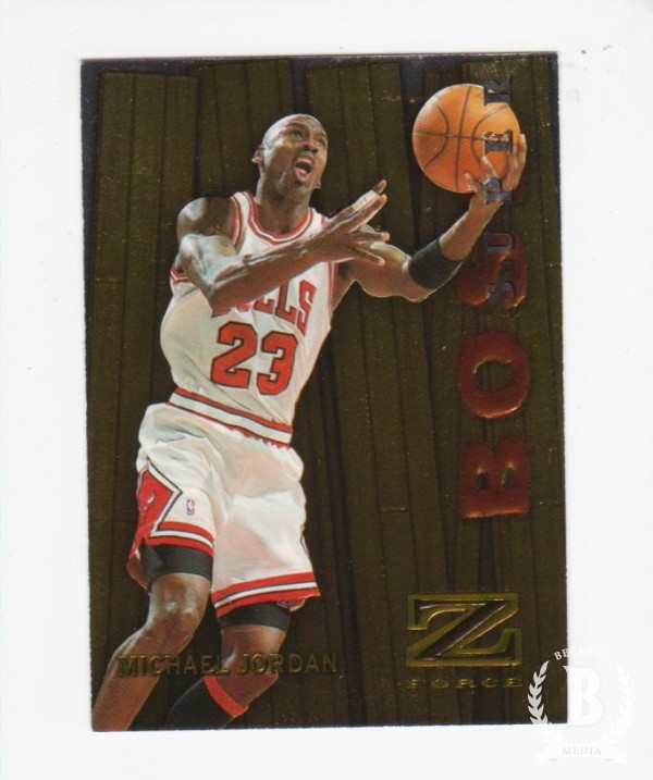 1997-98 Z-Force Super Boss #10 Michael Jordan