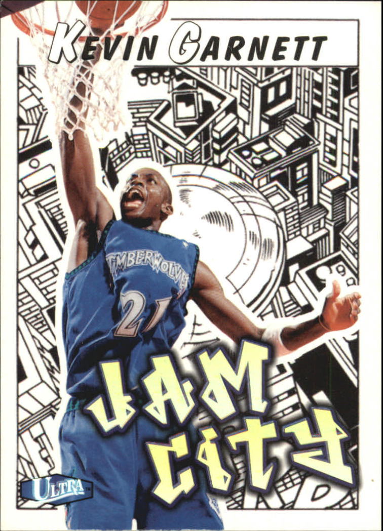 1997-98 Ultra Jam City #1 Kevin Garnett