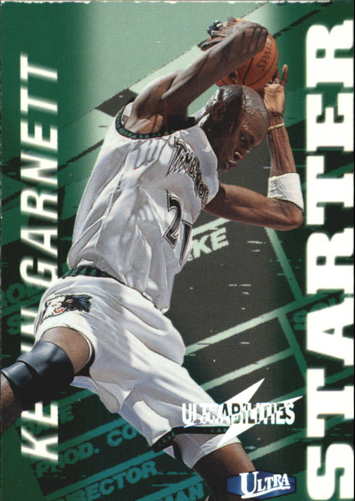 1997-98 Ultra Ultrabilities #8 Kevin Garnett