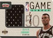 1997-98 Upper Deck Game Jerseys #GJ12 David Robinson