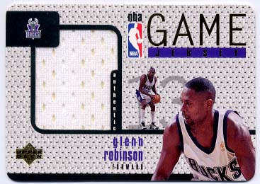 1997-98 Upper Deck Game Jerseys #GJ19 Glenn Robinson