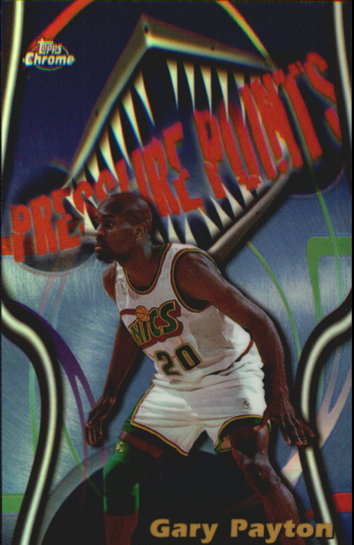 1997-98 Topps Chrome Season's Best Refractors #SB1 Gary Payton