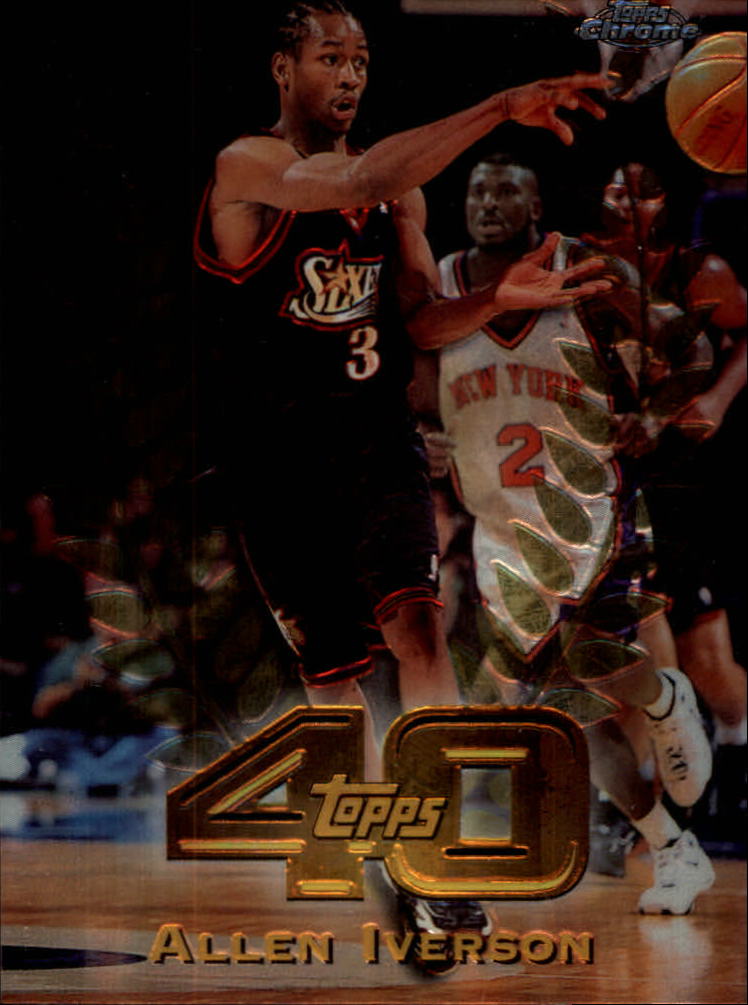 1997-98 Topps Chrome Topps 40 #T22 Allen Iverson