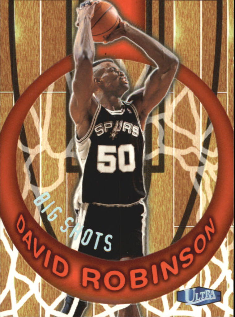 1997-98 Ultra Big Shots #8 David Robinson