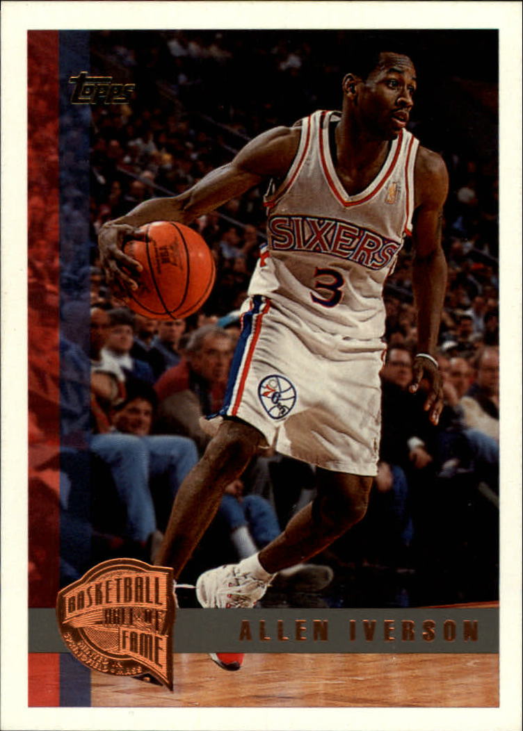 1997-98 Topps Minted in Springfield #54 Allen Iverson