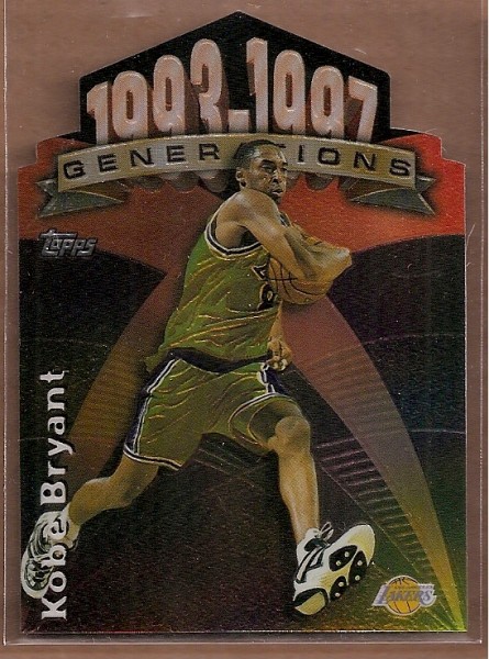 1997-98 Topps Generations #G24 Kobe Bryant