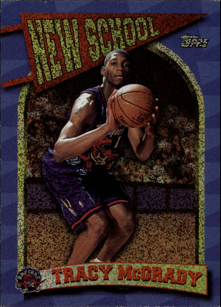 1997-98 Topps New School #NS12 Tracy McGrady