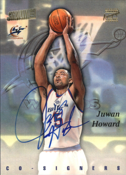1997-98 Stadium Club Co-Signers #CO9 Juwan Howard/Clyde Drexler