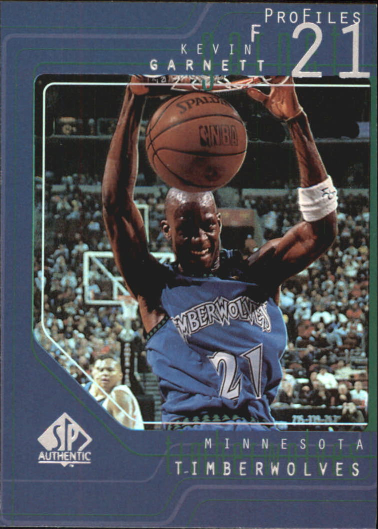 1997-98 SP Authentic Profiles 1 #P12 Kevin Garnett