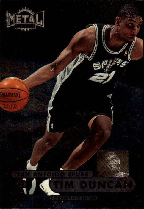 1997-98 Metal Universe Championship #72 Tim Duncan RC