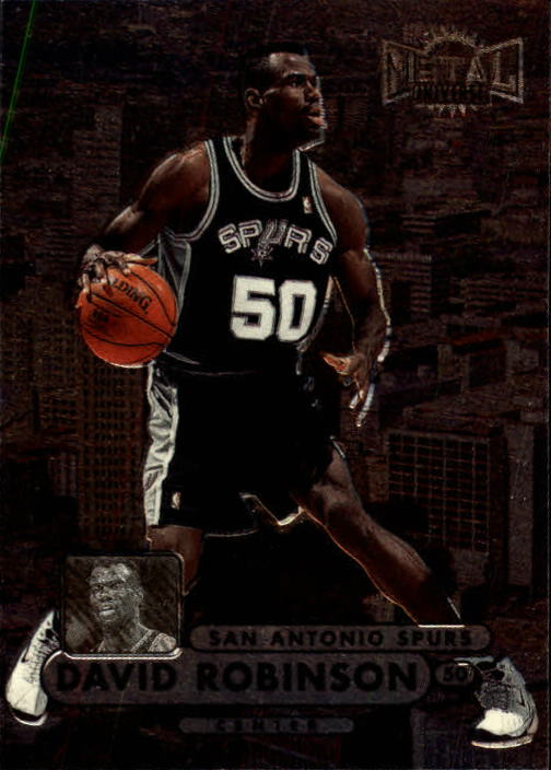 1997-98 Metal Universe Championship #84 David Robinson