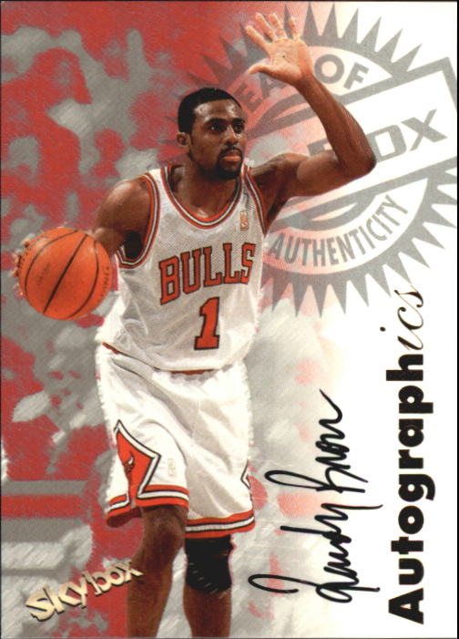 1997-98 SkyBox Premium Autographics #15 Randy Brown