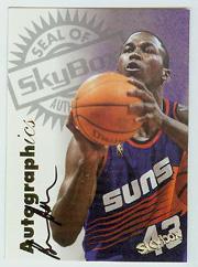 1997-98 SkyBox Premium Autographics #28 Ben Davis