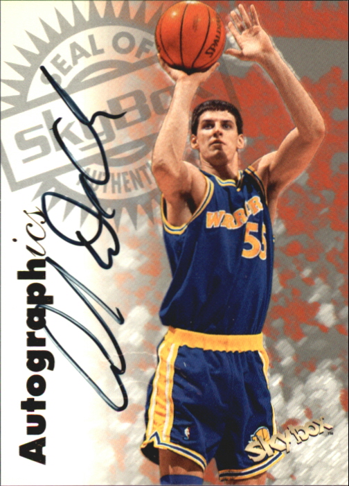 1997-98 SkyBox Premium Autographics #30 Andrew DeClercq