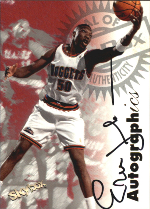 1997-98 SkyBox Premium Autographics #57 Ervin Johnson