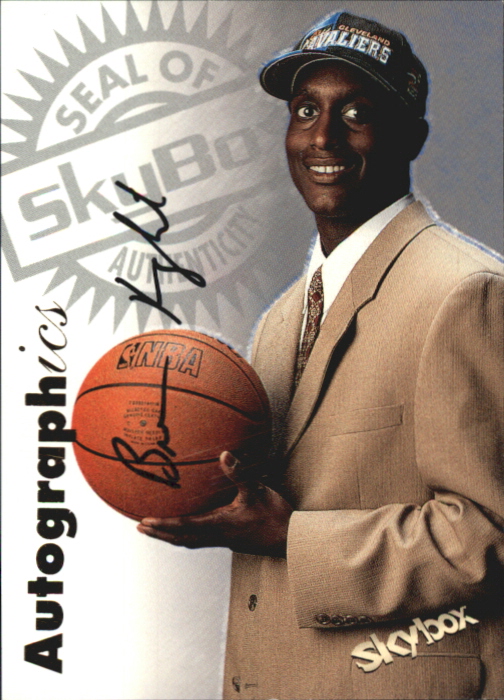 1997-98 SkyBox Premium Autographics #63 Brevin Knight