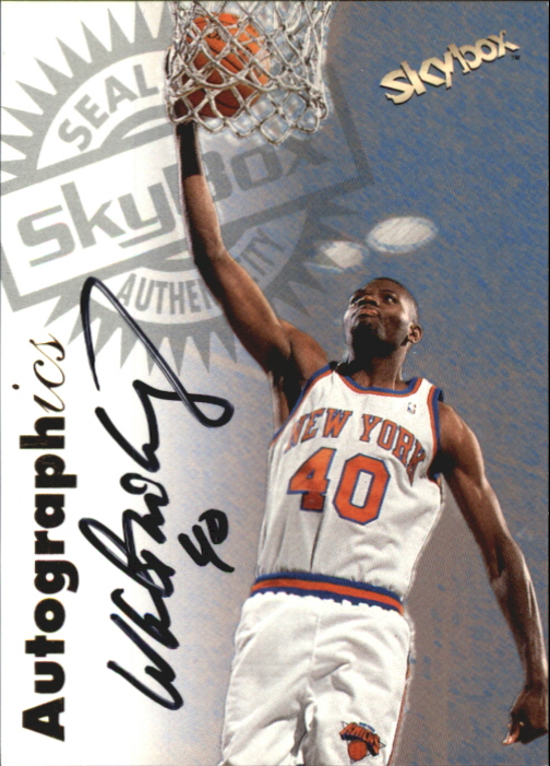 1997-98 SkyBox Premium Autographics #69 Walter McCarty