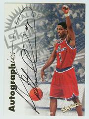 1997-98 SkyBox Premium Autographics #102 Rod Strickland