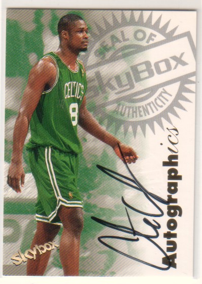 1997-98 SkyBox Premium Autographics #107 Antoine Walker