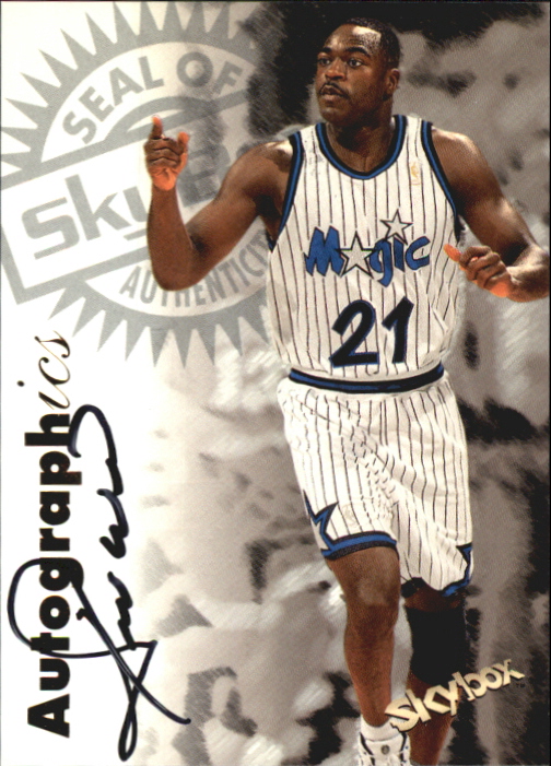 1997-98 SkyBox Premium Autographics #112 Gerald Wilkins