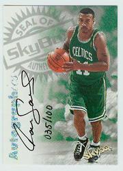 1997-98 SkyBox Premium Autographics Century Marks #9 Dana Barros