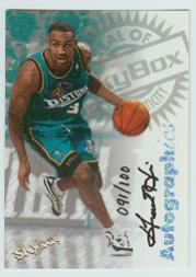 1997-98 SkyBox Premium Autographics Century Marks #48 Grant Hill