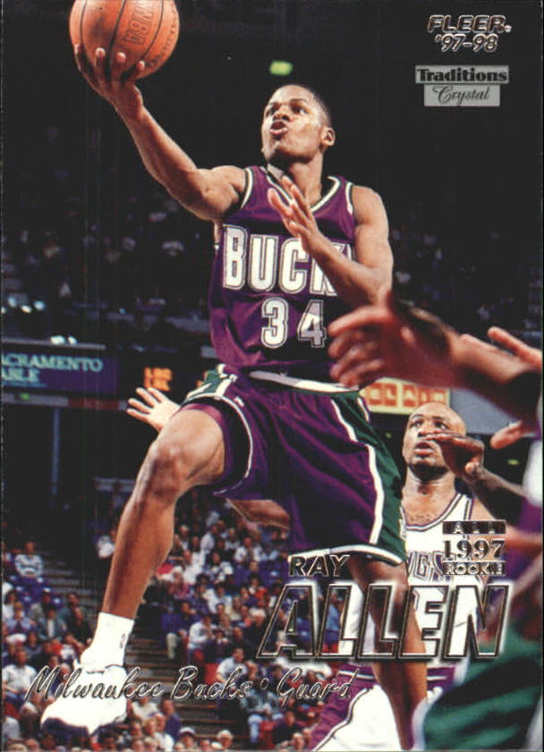 1997-98 Fleer Crystal Collection #106 Ray Allen