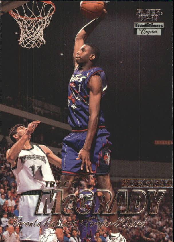 1997-98 Fleer Crystal Collection #226 Tracy McGrady